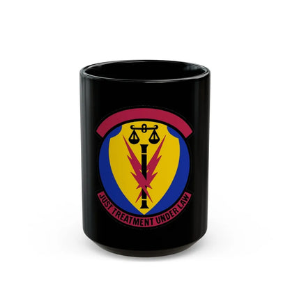 366 Security Forces Squadron ACC (U.S. Air Force) Black Coffee Mug-15oz-Go Mug Yourself