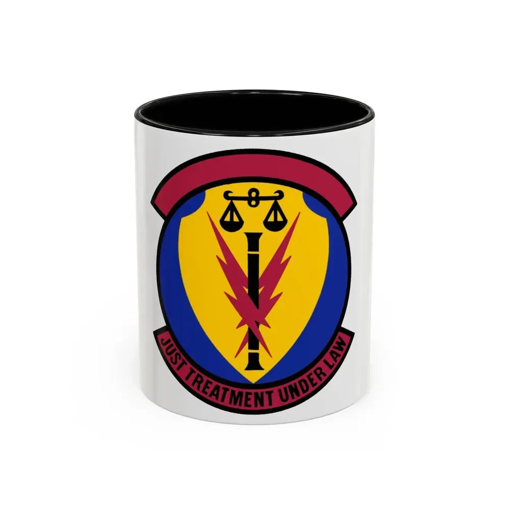 366 Security Forces Squadron ACC (U.S. Air Force) Accent Coffee Mug 11oz Black - Go Mug Yourself
