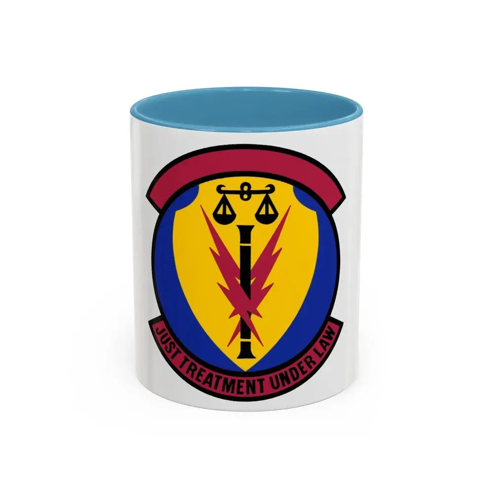366 Security Forces Squadron ACC (U.S. Air Force) Accent Coffee Mug 11oz Light Blue - Go Mug Yourself
