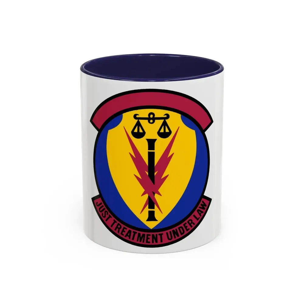 366 Security Forces Squadron ACC (U.S. Air Force) Accent Coffee Mug 11oz Navy - Go Mug Yourself