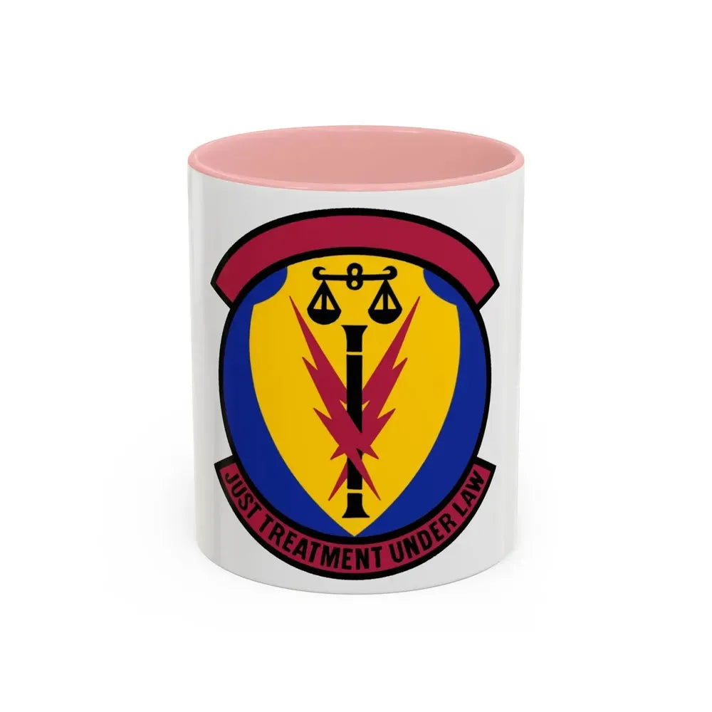 366 Security Forces Squadron ACC (U.S. Air Force) Accent Coffee Mug 11oz Pink - Go Mug Yourself