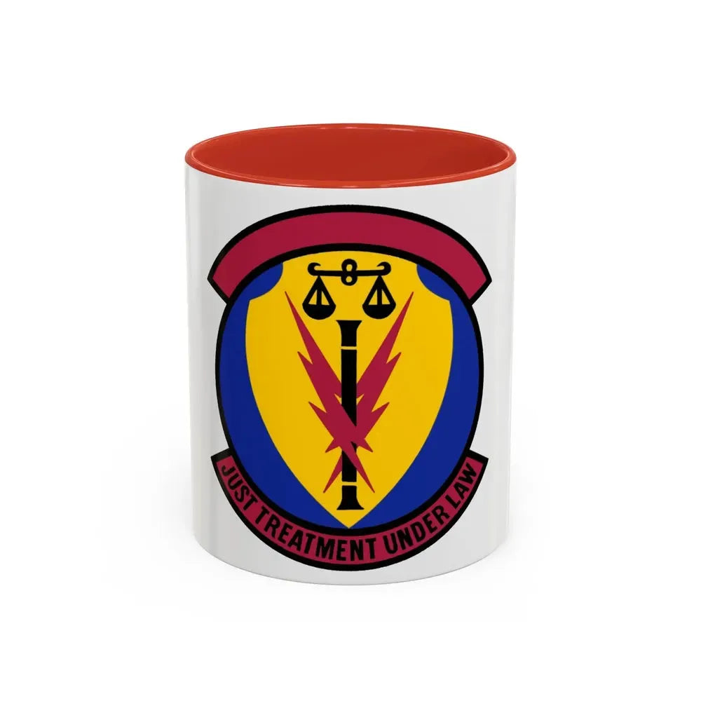 366 Security Forces Squadron ACC (U.S. Air Force) Accent Coffee Mug 11oz Red - Go Mug Yourself