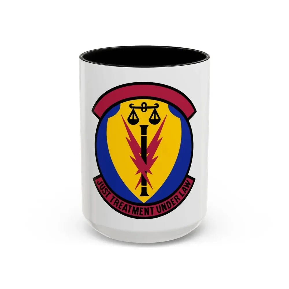 366 Security Forces Squadron ACC (U.S. Air Force) Accent Coffee Mug 15oz Black - Go Mug Yourself