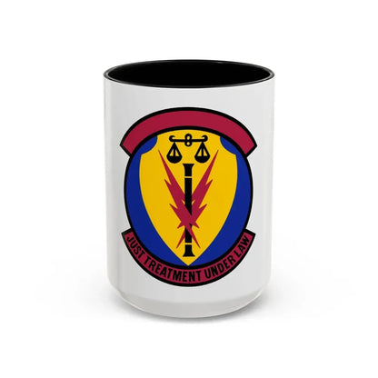 366 Security Forces Squadron ACC (U.S. Air Force) Accent Coffee Mug 15oz Black - Go Mug Yourself