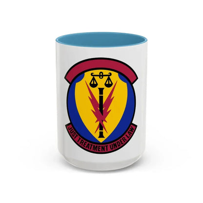 366 Security Forces Squadron ACC (U.S. Air Force) Accent Coffee Mug 15oz Light Blue - Go Mug Yourself