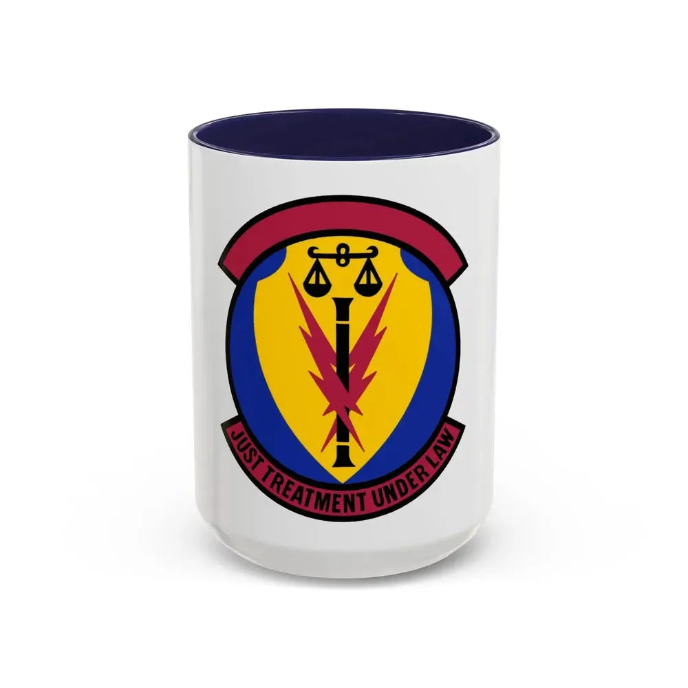 366 Security Forces Squadron ACC (U.S. Air Force) Accent Coffee Mug 15oz Navy - Go Mug Yourself