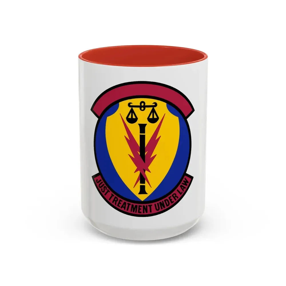 366 Security Forces Squadron ACC (U.S. Air Force) Accent Coffee Mug 15oz Red - Go Mug Yourself