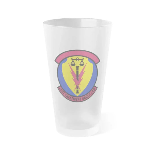 366 Security Forces Squadron ACC (U.S. Air Force) Frosted Pint Glass 16oz 16oz Frosted - Go Mug Yourself