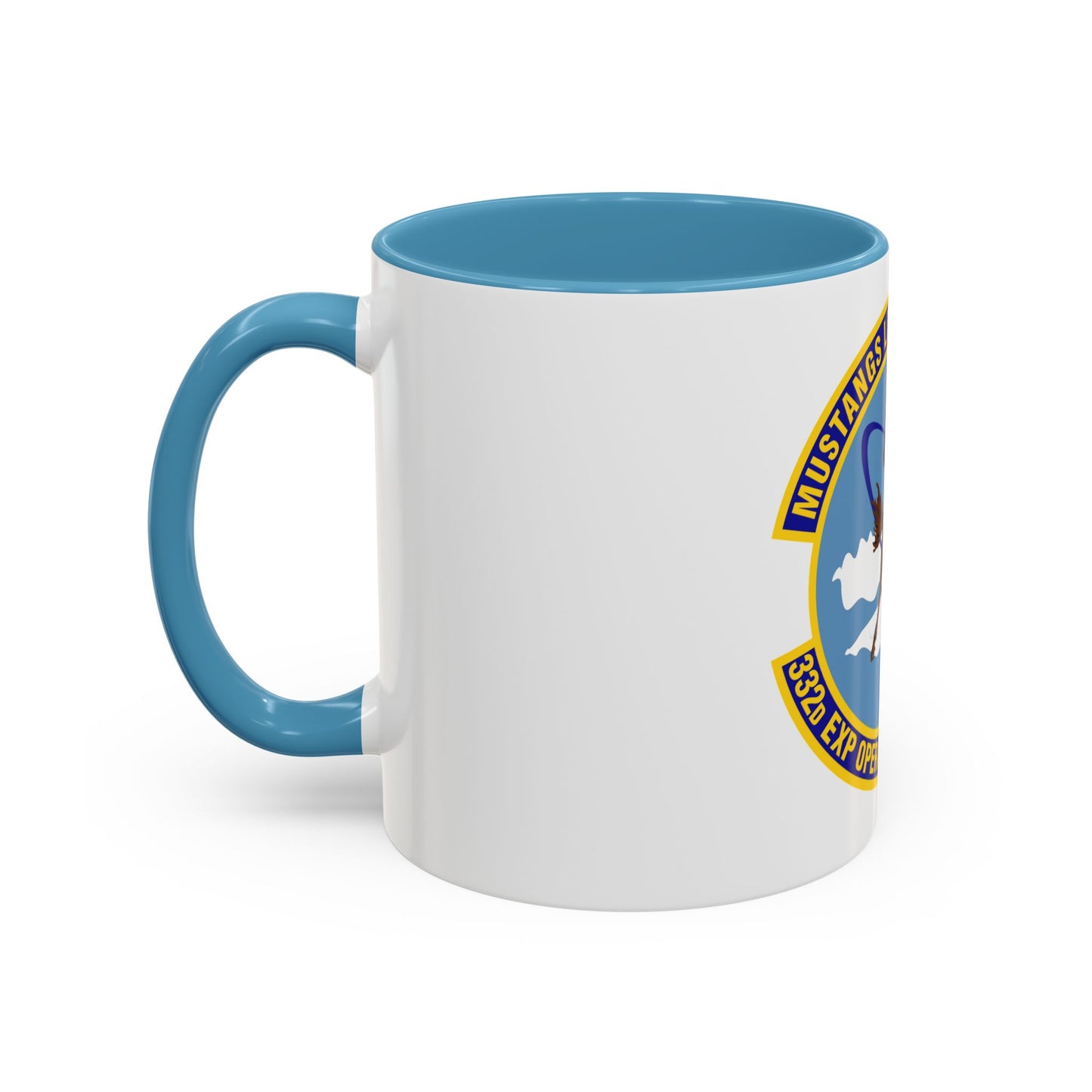 332d Expeditionary Operations Support Squadron (U.S. Air Force) Accent Coffee Mug