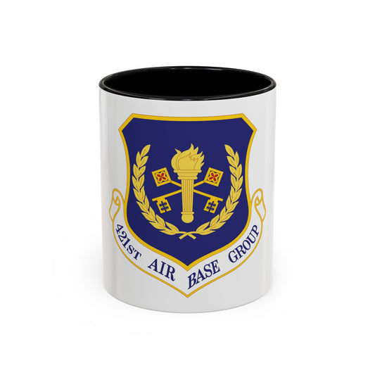 421st Air Base Group (U.S. Air Force) Accent Coffee Mug