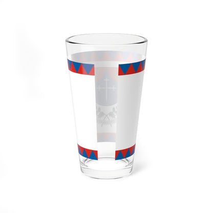 Flag of Szentjakabfa (Hungary) Pint Glass 16oz