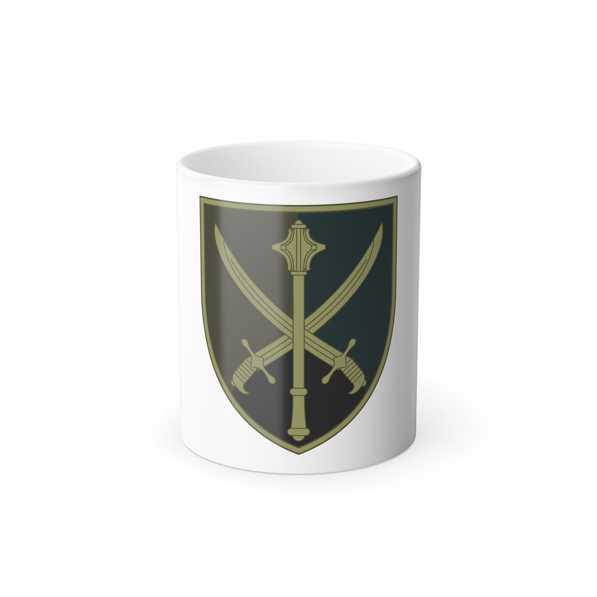 Joint Forces Command of Ukraine v2 (Ukraine) Color Changing Mug 11oz
