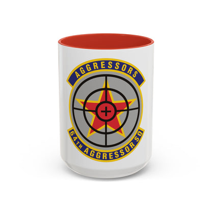 64th Aggressor Squadron (U.S. Air Force) Accent Coffee Mug