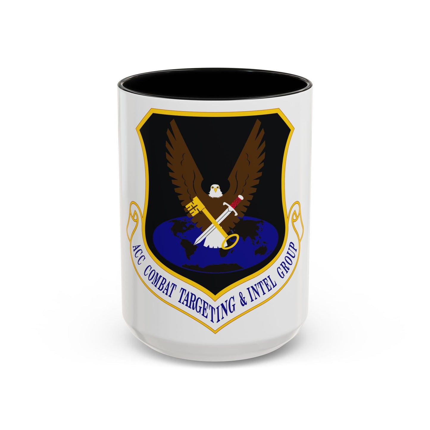 ACC Combat Targeting & Intelligence Group (U.S. Air Force) Accent Coffee Mug