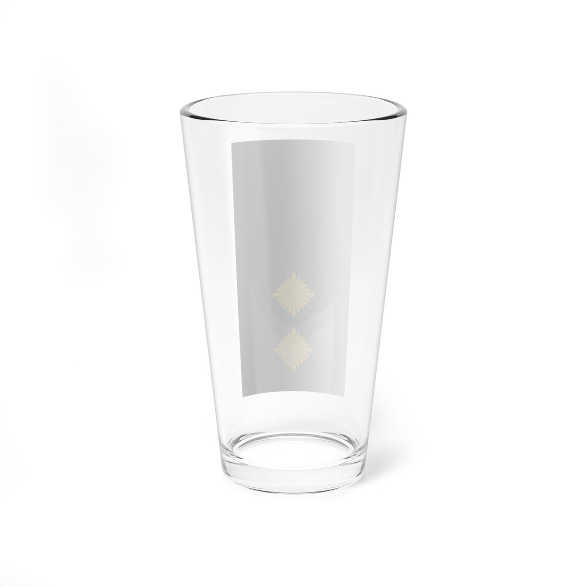 08 Ghana Army 1LT (Ghana) (Military Rank) Pint Glass 16oz