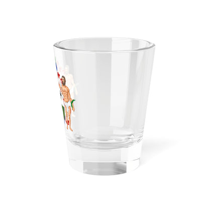 Coat of Arms of José de Escandón (United States) (Coat of Arms) Shot Glass 1.5oz