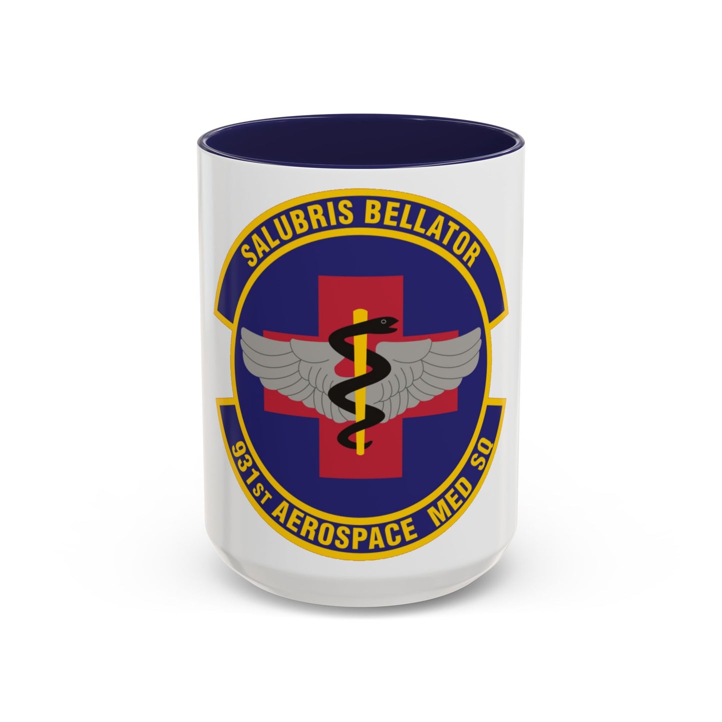 931 Aerospace Medicine Squadron AFRC (U.S. Air Force) Accent Coffee Mug