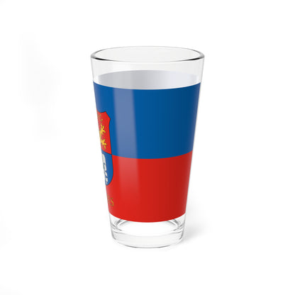 Flag of Szedres (Hungary) Pint Glass 16oz