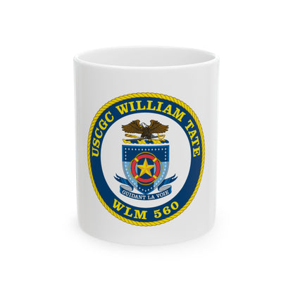 USCGC William Tate WLM 560 (U.S. Coast Guard) White Coffee Mug