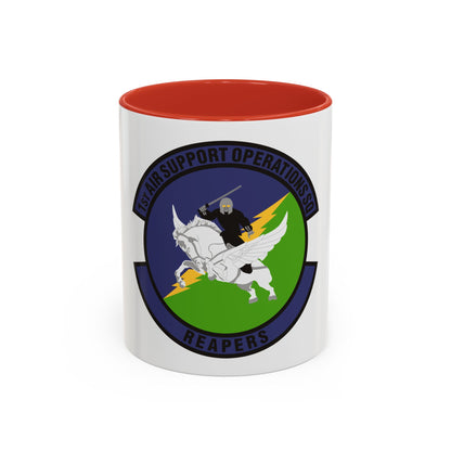 1st Air Support Operations Squadron (U.S. Air Force) Accent Coffee Mug