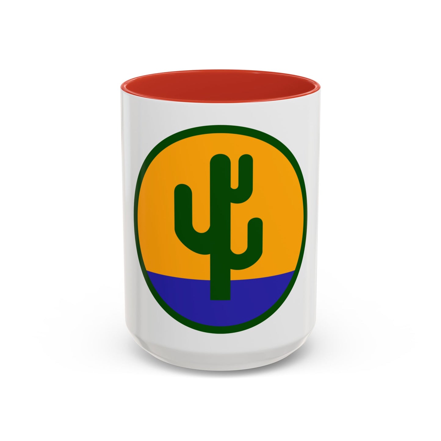 US 103rd Infantry Division (U.S. Army) Accent Coffee Mug