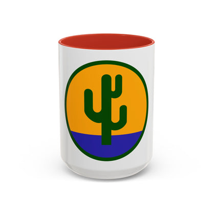 US 103rd Infantry Division (U.S. Army) Accent Coffee Mug