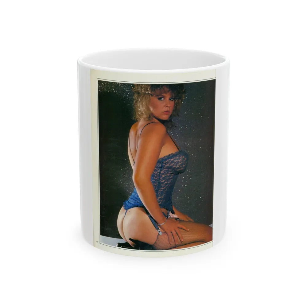 Linda Blair #213 (Vintage Female Icon) White Coffee Mug-11oz-Go Mug Yourself