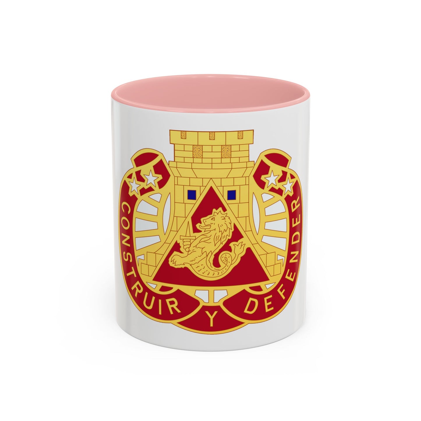 233 Engineer Group (U.S. Army) Accent Coffee Mug