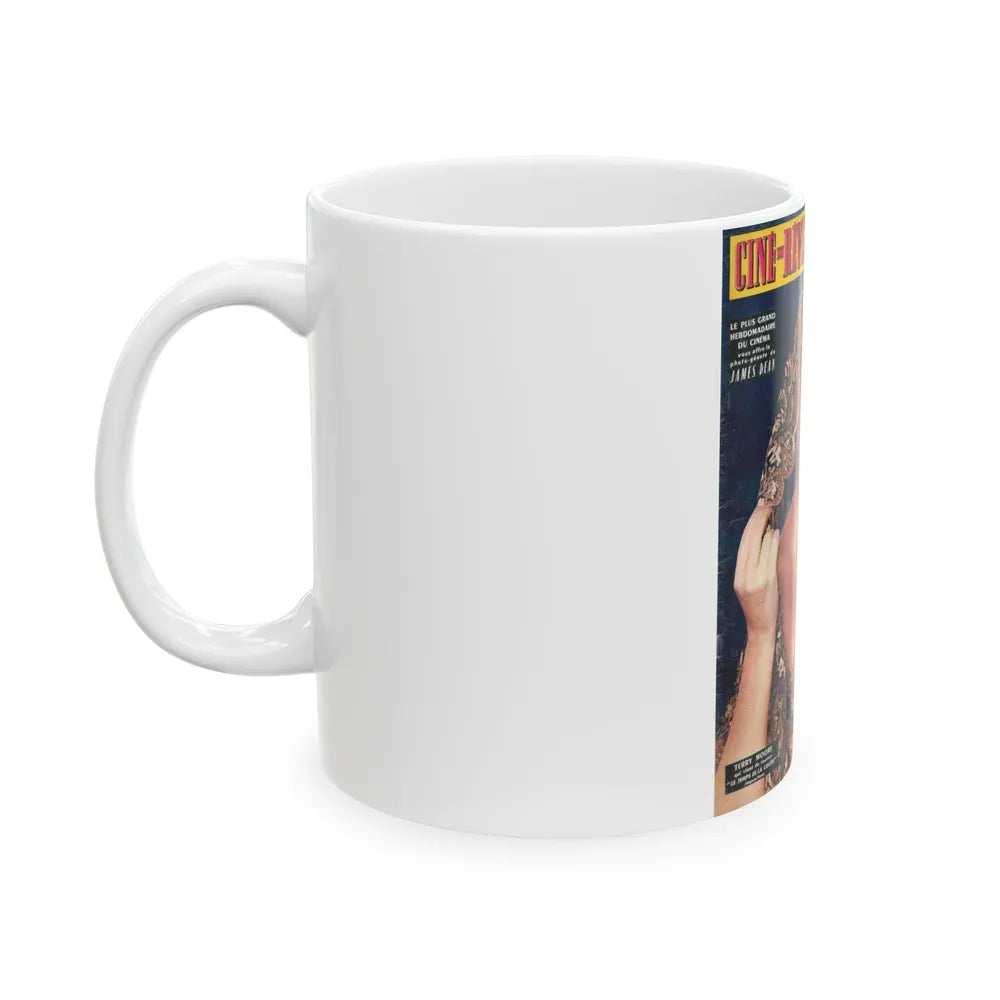 Terry Moore #713 - Mag. Cover (Vintage Female Icon) White Coffee Mug-Go Mug Yourself