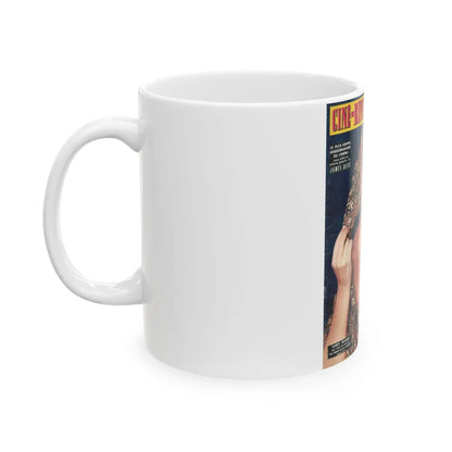 Terry Moore #713 - Mag. Cover (Vintage Female Icon) White Coffee Mug-Go Mug Yourself