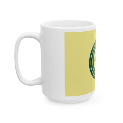 Flag of Kawaguchi Saitama Japan - White Coffee Mug-Go Mug Yourself