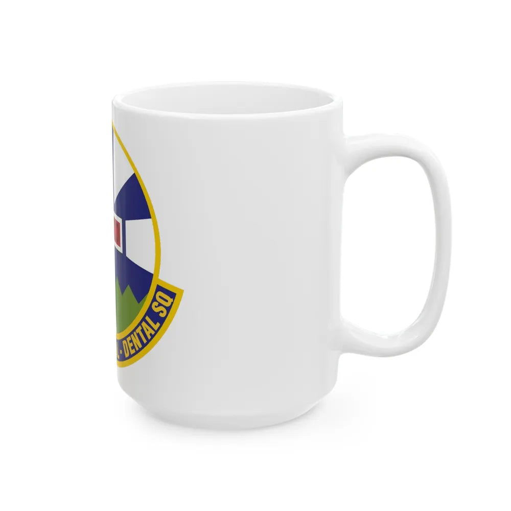 366th Aeromedical Dental Squadron (U.S. Air Force) White Coffee Mug-Go Mug Yourself