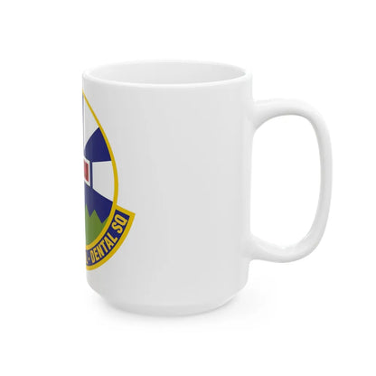 366th Aeromedical Dental Squadron (U.S. Air Force) White Coffee Mug-Go Mug Yourself