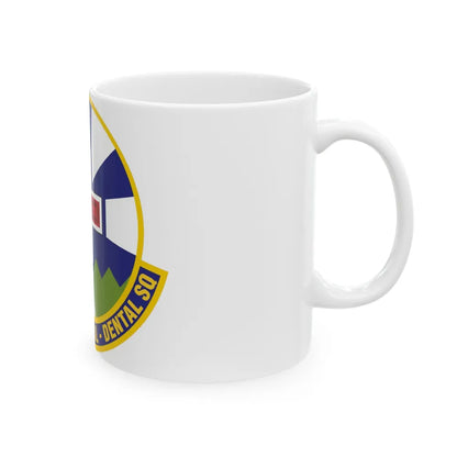 366th Aeromedical Dental Squadron (U.S. Air Force) White Coffee Mug-Go Mug Yourself