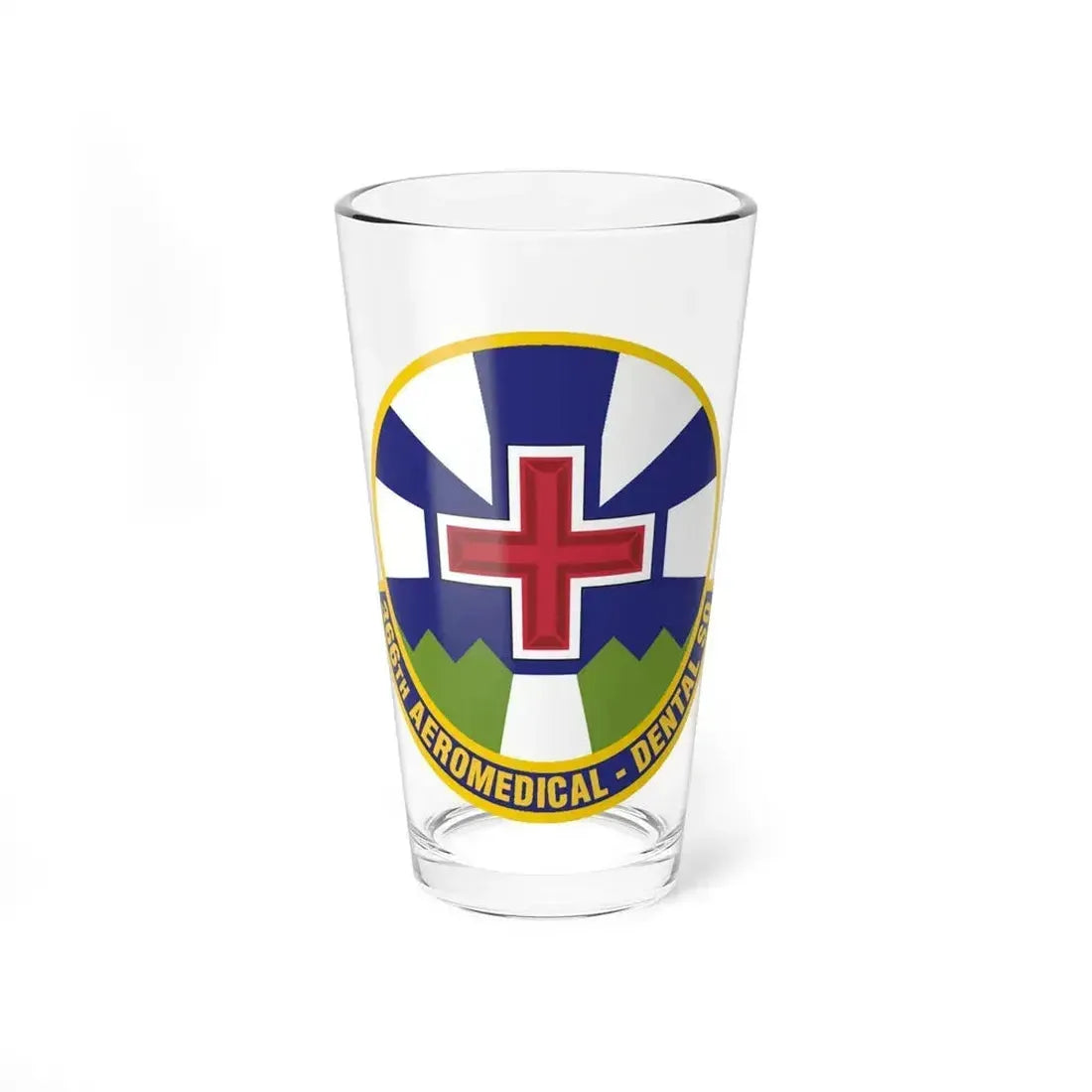 366th Aeromedical Dental Squadron (U.S. Air Force) Pint Glass 16oz 16oz - Go Mug Yourself