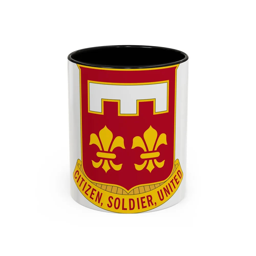 367 Engineer Battalion (U.S. Army) Accent Coffee Mug-11oz-Black-Go Mug Yourself