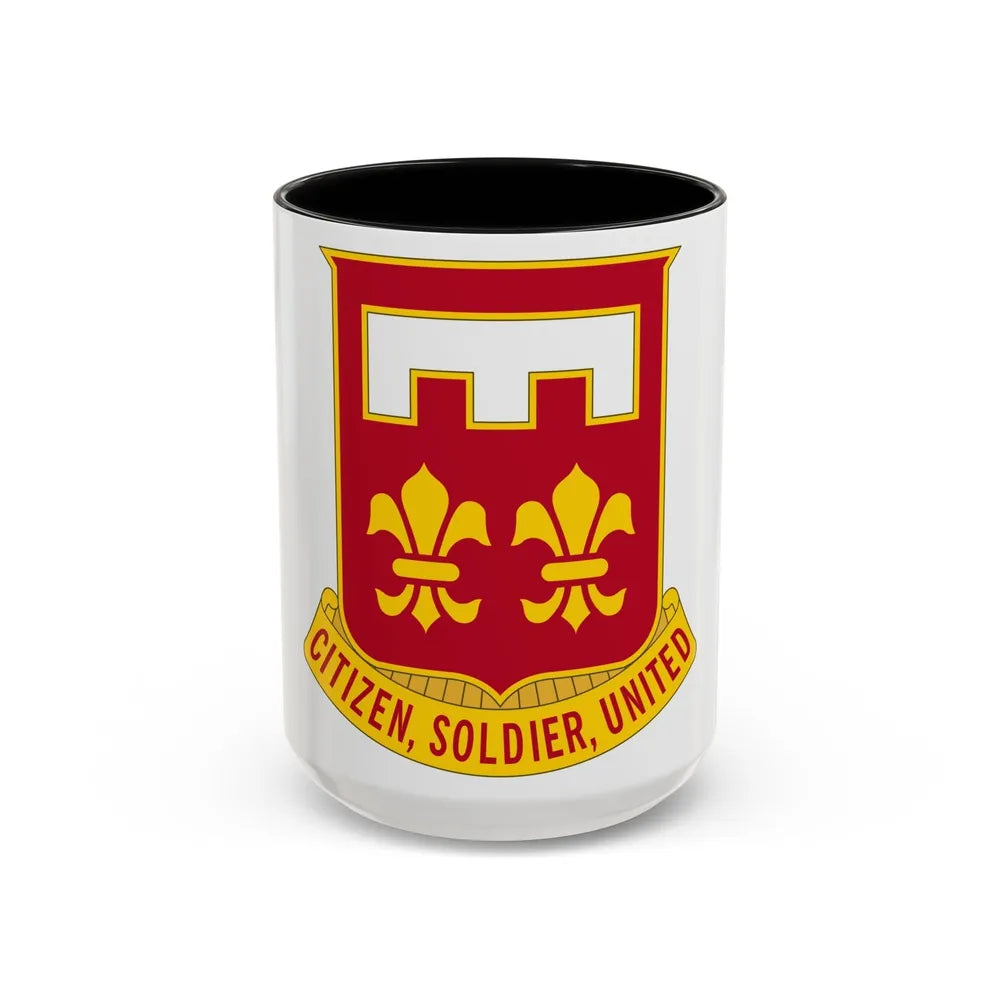 367 Engineer Battalion (U.S. Army) Accent Coffee Mug-15oz-Black-Go Mug Yourself