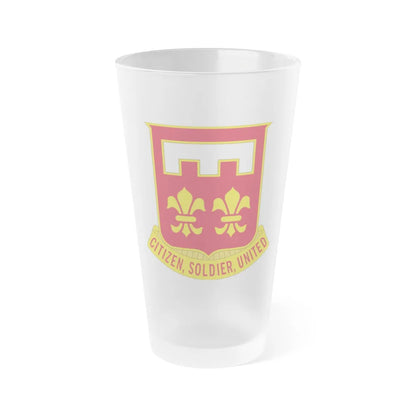 367 Engineer Battalion (U.S. Army) Frosted Pint Glass 16oz-Go Mug Yourself