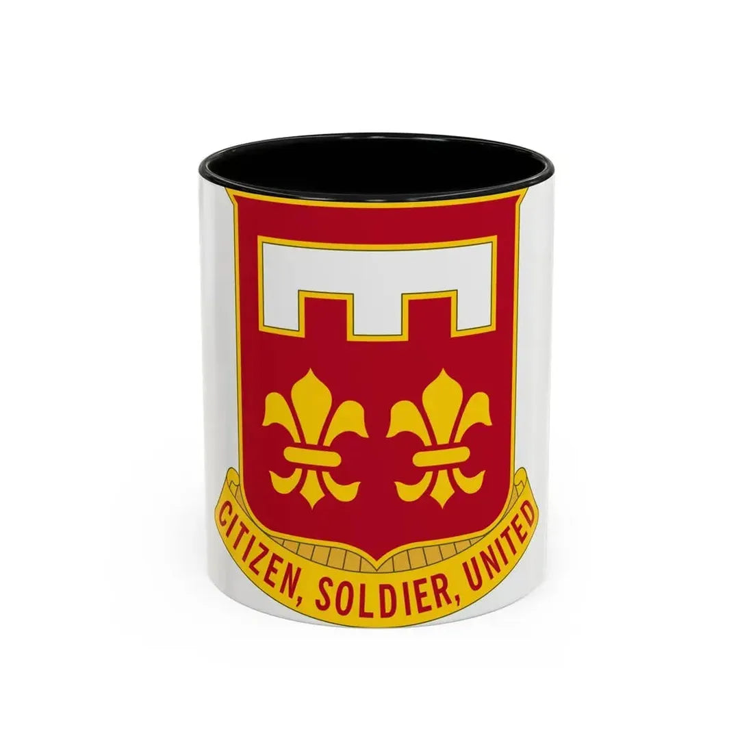 367 Engineer Battalion (U.S. Army) Accent Coffee Mug 11oz Black - Go Mug Yourself