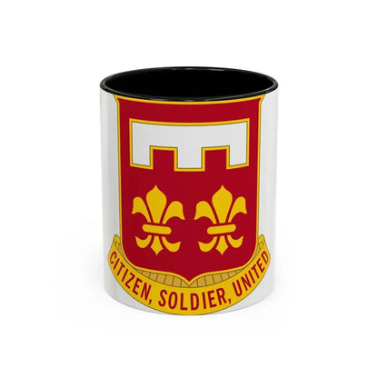 367 Engineer Battalion (U.S. Army) Accent Coffee Mug 11oz Black - Go Mug Yourself