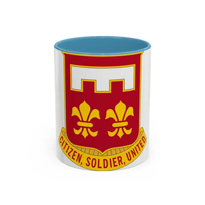 367 Engineer Battalion (U.S. Army) Accent Coffee Mug 11oz Light Blue - Go Mug Yourself