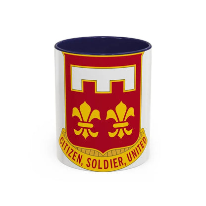367 Engineer Battalion (U.S. Army) Accent Coffee Mug 11oz Navy - Go Mug Yourself