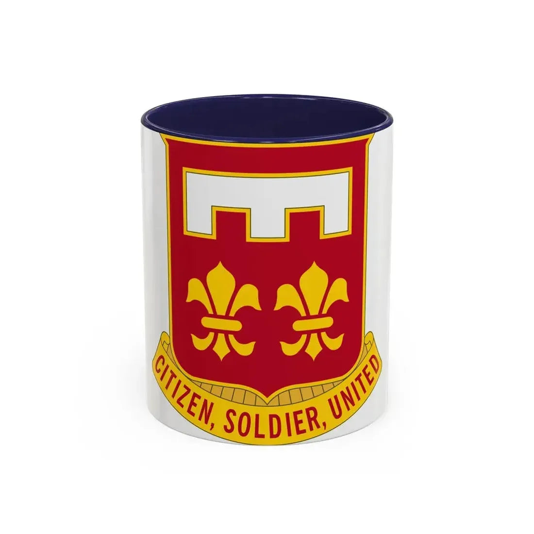 367 Engineer Battalion (U.S. Army) Accent Coffee Mug 11oz Navy - Go Mug Yourself