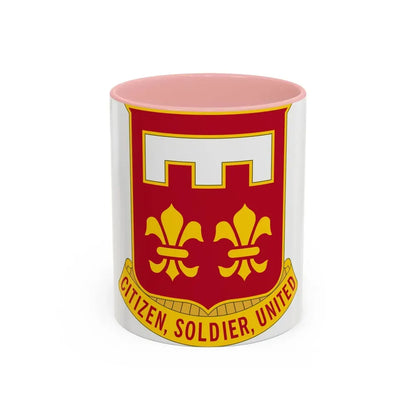 367 Engineer Battalion (U.S. Army) Accent Coffee Mug 11oz Pink - Go Mug Yourself