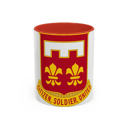 367 Engineer Battalion (U.S. Army) Accent Coffee Mug 11oz Red - Go Mug Yourself