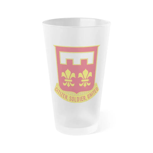 367 Engineer Battalion (U.S. Army) Frosted Pint Glass 16oz Default Title - Go Mug Yourself