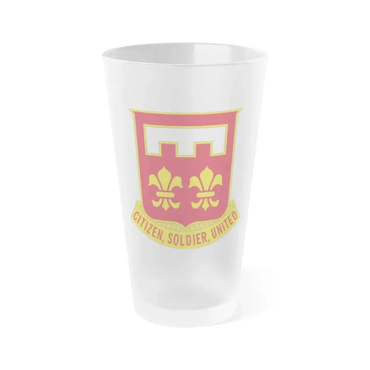 367 Engineer Battalion (U.S. Army) Frosted Pint Glass 16oz Default Title - Go Mug Yourself