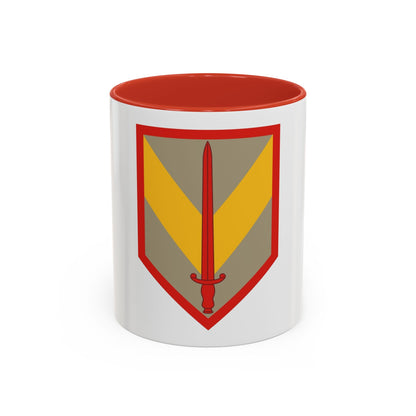 1 Sustainment Brigade (U.S. Army) Accent Coffee Mug