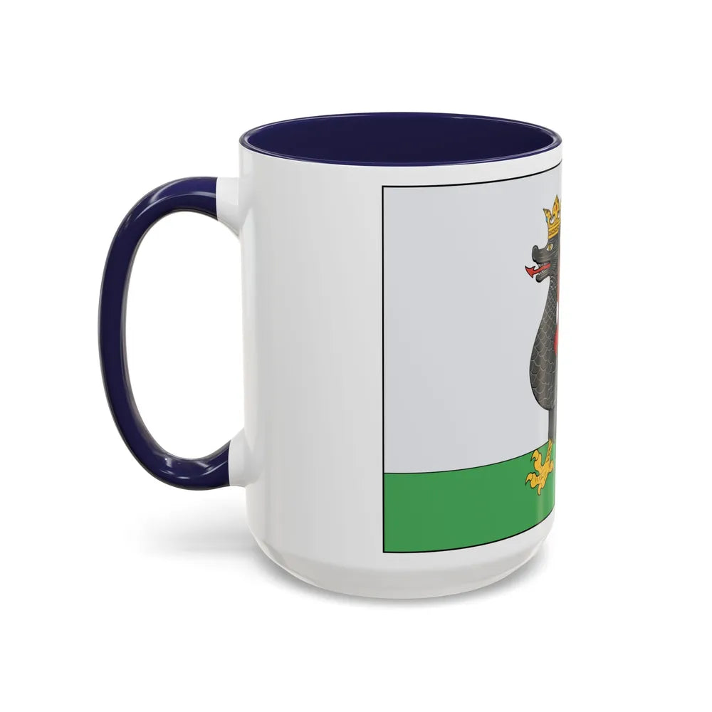 Flag of Kazan Russia - Accent Coffee Mug-Go Mug Yourself