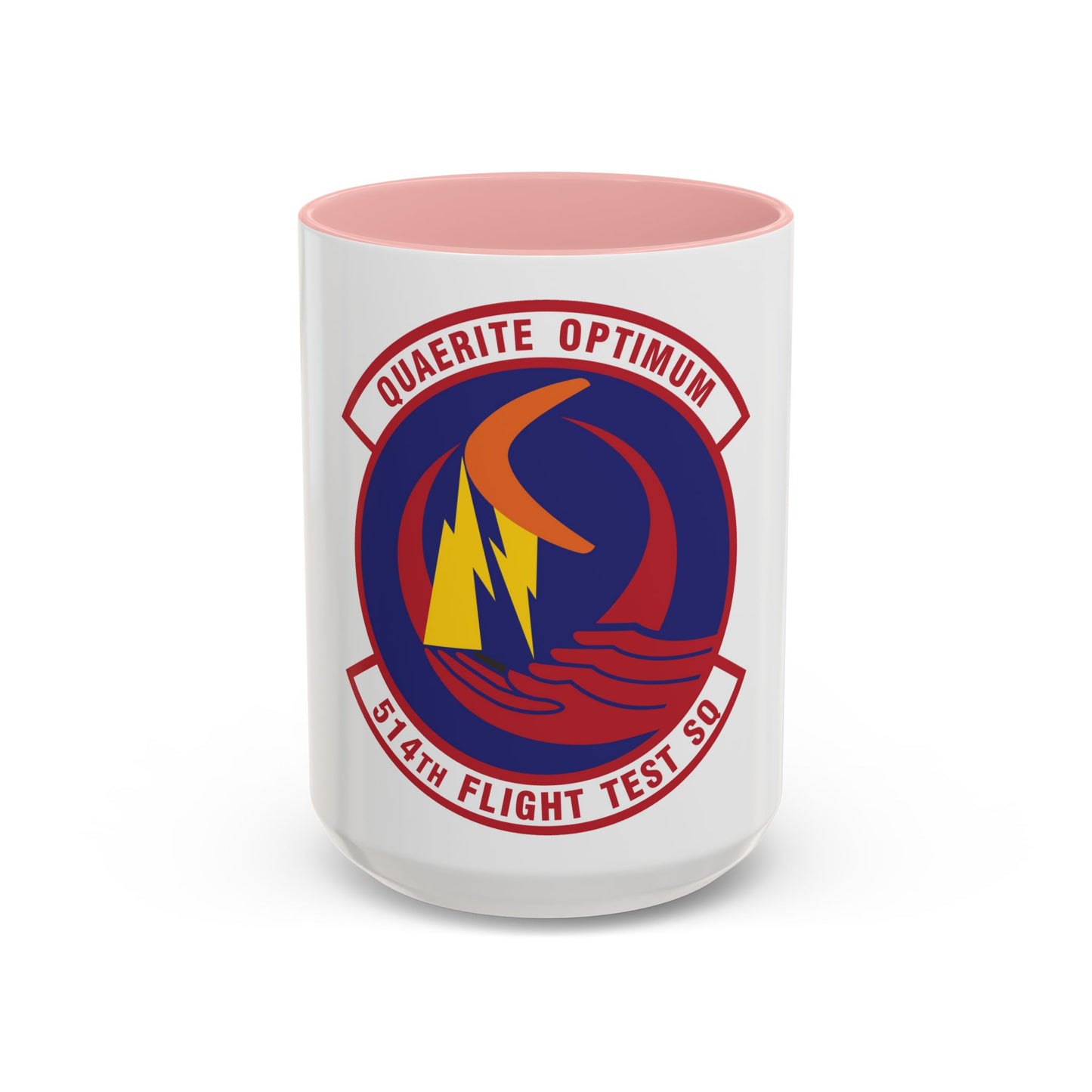 514th Flight Test Squadron (U.S. Air Force) Accent Coffee Mug